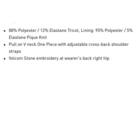 Volcom Flower Girl One Piece - Picture 12 of 12